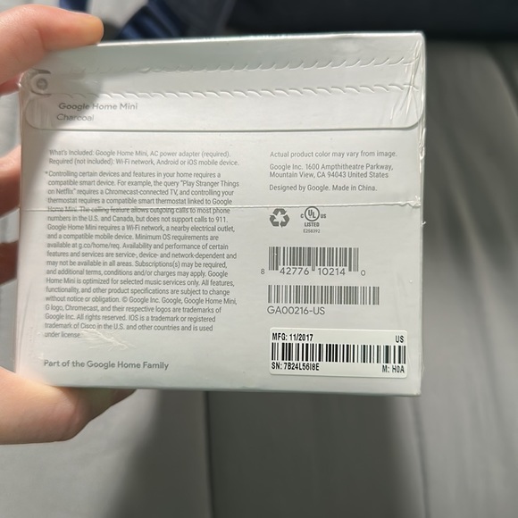 NEVER OPENED GOOGLE HOME MINI - Picture 6 of 6